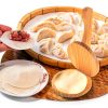 VOSAREA Dough Press Manual Dumpling Maker Ivory Teflon-7