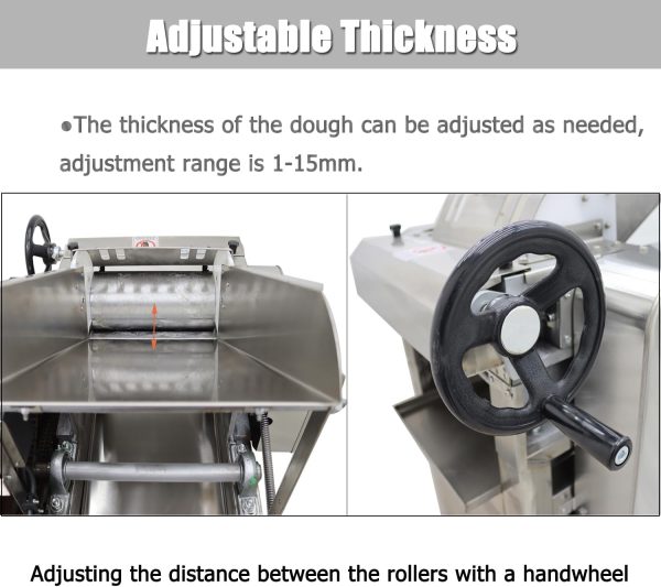 HayWHNKN Dough Press Machine Stainless Steel Commercial-1