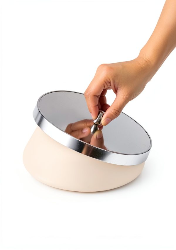 VEVOR Commercial Pizza Dough Press Automatic Stainless Steel-5