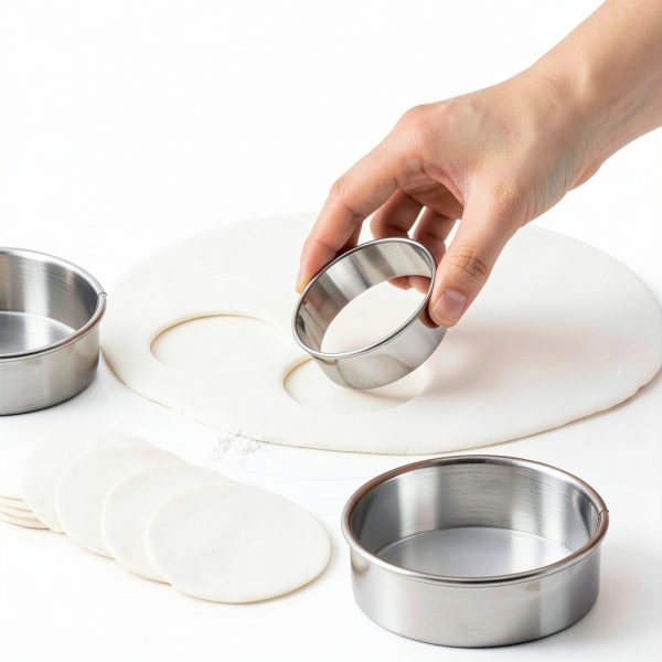 HGEKLIZV Stainless Steel Dumpling Maker Multi Size Press-3