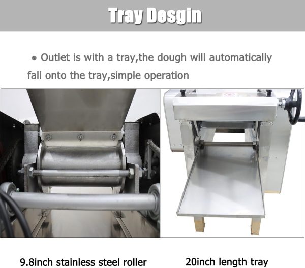 HayWHNKN Dough Press Machine Stainless Steel Commercial-2