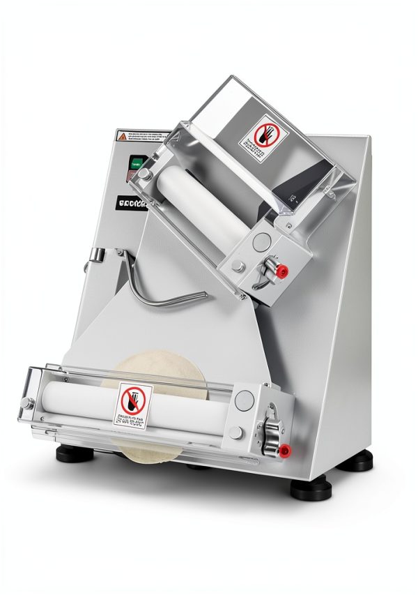 VEVOR Commercial Pizza Dough Press Automatic Stainless Steel-1