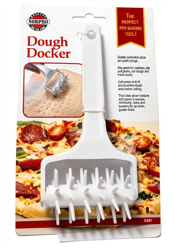 Norpro Dough Docker Perforates Pizza Pastry Dough Evenly-6