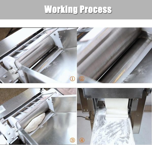 HayWHNKN Dough Press Machine Stainless Steel Commercial-3