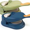 365Home Dumpling Press Manual Plastic Green Blue Dough Maker-0