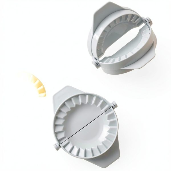 DeepCrush Dumpling Press Green Plastic Manual 3 Settings-1