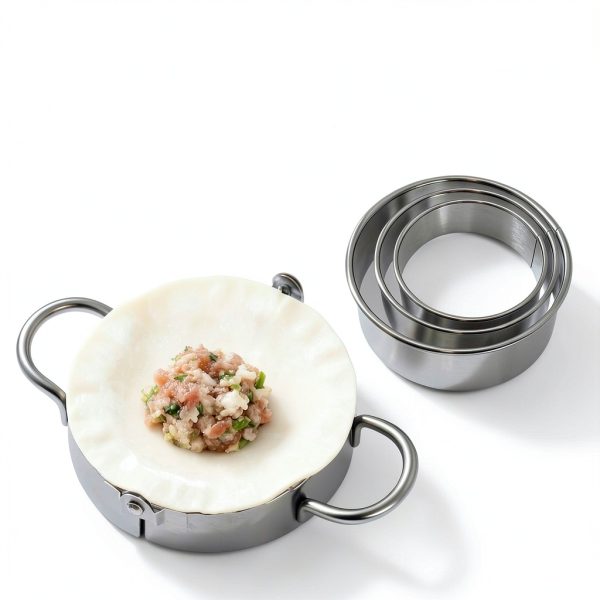 HGEKLIZV Stainless Steel Dumpling Maker Multi Size Press-2