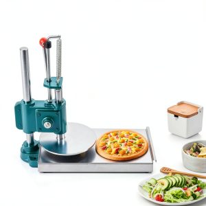 Awolsrgiop Pizza Dough Press Machine Stainless Steel-0