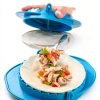 Machika Dough Press Set 4 Plastic Molds Empanada Maker-4