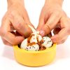 Bnqoe Dumpling Maker 3 in 1 Plastic White Food Grade-7