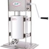 Commercial Sausage Stuffer Stainless Steel 2.6 Gal Dual Use-0