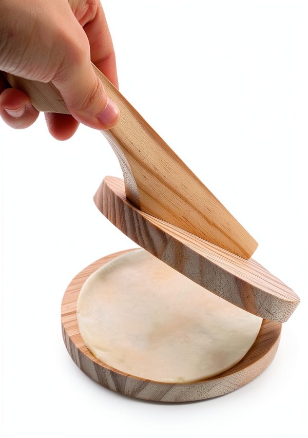 VOSAREA Dough Press Manual Dumpling Maker Ivory Teflon-6