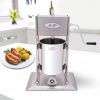Commercial Sausage Stuffer Stainless Steel 2.6 Gal Dual Use-5