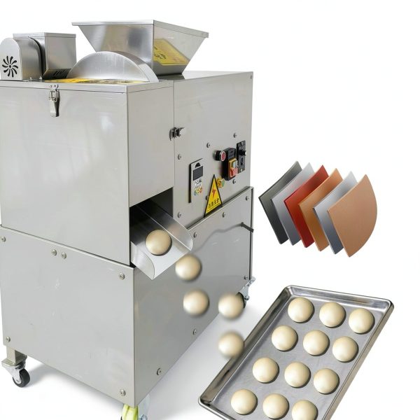 TECHTONGDA Commercial Dough Press Automatic Stainless Steel-5