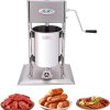 Commercial Sausage Stuffer Stainless Steel 2.6 Gal Dual Use-4