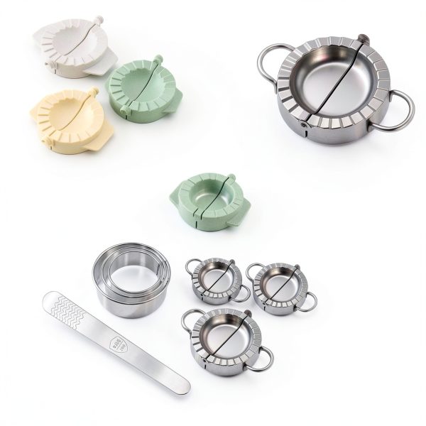 HGEKLIZV Stainless Steel Dumpling Maker Multi Size Press-5