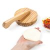 VOSAREA Dough Press Manual Dumpling Maker Ivory Teflon-5