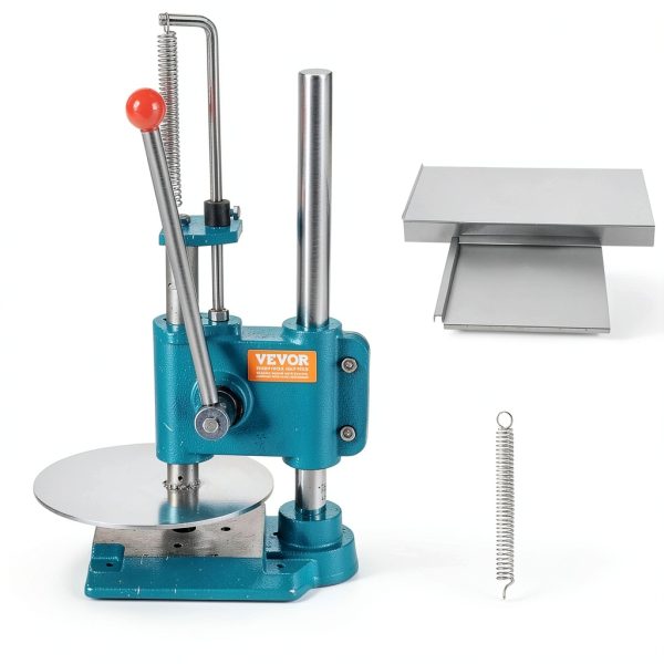 VEVOR Manual Dough Press Machine 240mm Plate 5mm Thickness-8
