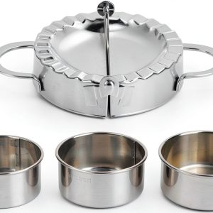 GLOGLOW Manual Dumpling Maker Stainless Steel Kitchen Tool-0