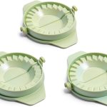 DeepCrush Dumpling Press Green Plastic Manual 3 Settings-0