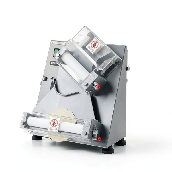 VEVOR Commercial Pizza Dough Press Automatic Stainless Steel-7
