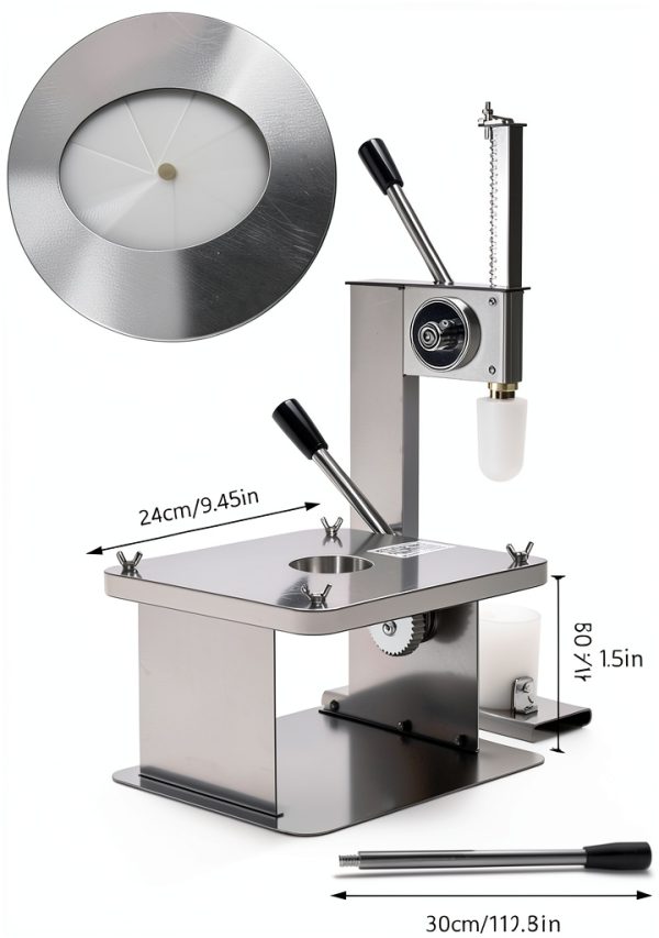 HYTRDJKDF Stainless Steel Dough Press Compact Multi Function-4