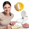 Bnqoe Dumpling Maker 3 in 1 Plastic White Food Grade-4