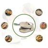 Generic Manual Dumpling Maker 2-in-1 White Plastic Stainless-3