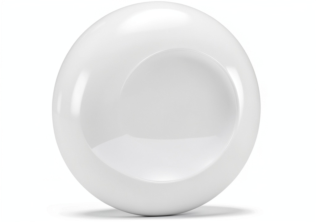 KastLite 12 inch acrylic globe shade installed in a modern living room