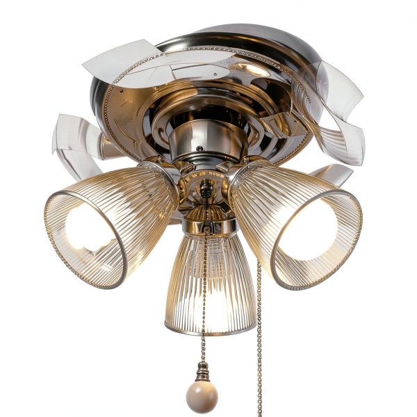 Opvixi Ceiling Fan Pull Chain Stainless Steel 236in-6
