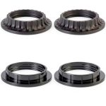 DiCUNO Black Lampshade Collar Ring Heat Resistant-0