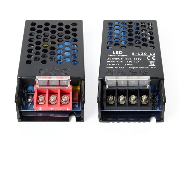 Bingotec 12V DC LED Transformer 120W 24 Volt-2