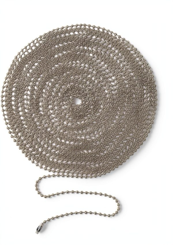 Opvixi Ceiling Fan Pull Chain Stainless Steel 236in-1