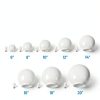 KastLite 12 Inch Globe Lamp Shade Acrylic Smooth-7