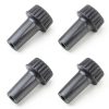 Turn On Off Switch Knobs Venforze Universal Black Lamp Set of 4-0