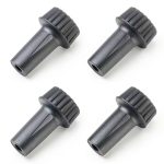 Turn On Off Switch Knobs Venforze Universal Black Lamp Set of 4-0