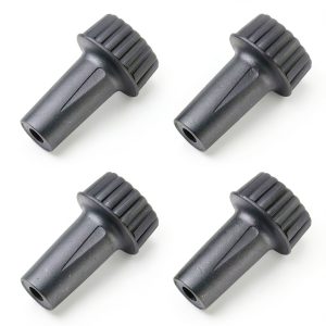 Turn On Off Switch Knobs Venforze Universal Black Lamp Set of 4-0