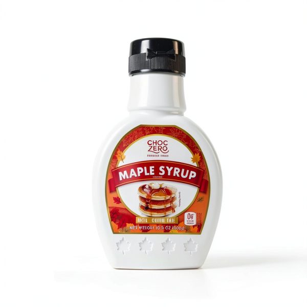 ChocZero Maple Syrup, Sugar Free, Low Carb, Sugar Alcohol Free, Gluten Free, No Preservatives, Non-GMO Dessert and Breakfast Topping Syrup, 10.5oz (Pack of 1)-1