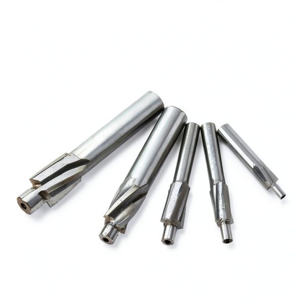 Watris Veiyi 5PCS Counterbore Drill Bit Set, HSS-AL Straight Shank 4 Flutes End Mill Bits, M3-M8 Pilot Slotting Counterbore Mould End Mill Cutter-2