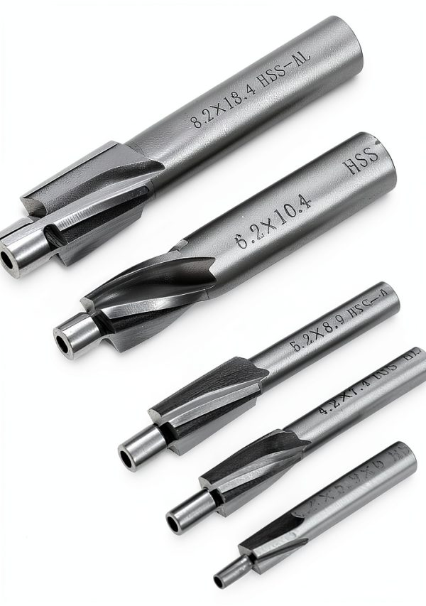 5pcs HSS-AL Counterbore Set M3-M8 for Aluminum Steel Copper Cast Iron-2