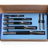 Accusize 7Pc Metric Hss Counterbore Set, 3 Flute Straight Shank for-1