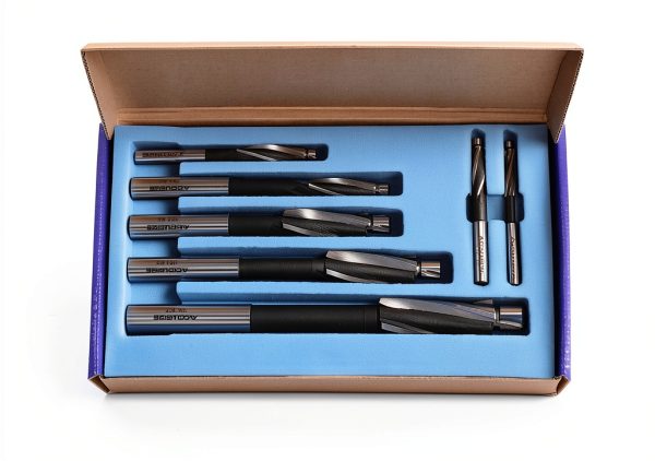 Accusize 7Pc Metric Hss Counterbore Set, 3 Flute Straight Shank for-1