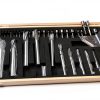 CME 39 Pcs HSS Interchangeable Pilot Counterbore Set Wooden Box-0