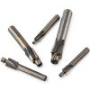 SHUATI 5Pcs Counterbore Set M3-M8 4-Flute HSS-AL Straight Shank Tool-5