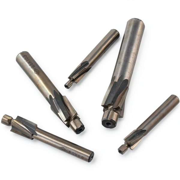 SHUATI 5Pcs Counterbore Set M3-M8 4-Flute HSS-AL Straight Shank Tool-5