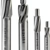 5pcs HSS-AL Counterbore Set M3-M8 for Aluminum Steel Copper Cast Iron-0