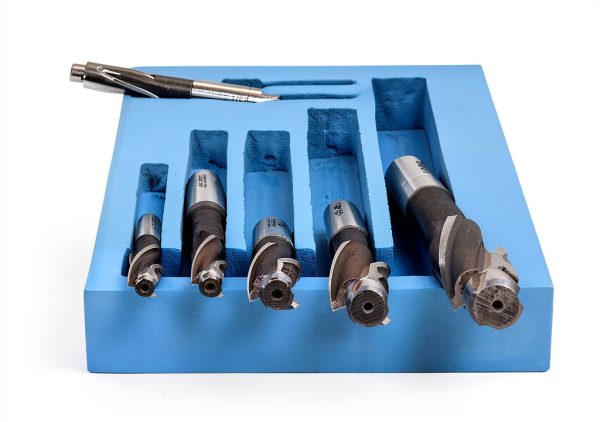 Accusize 7Pc Metric Hss Counterbore Set, 3 Flute Straight Shank for-4