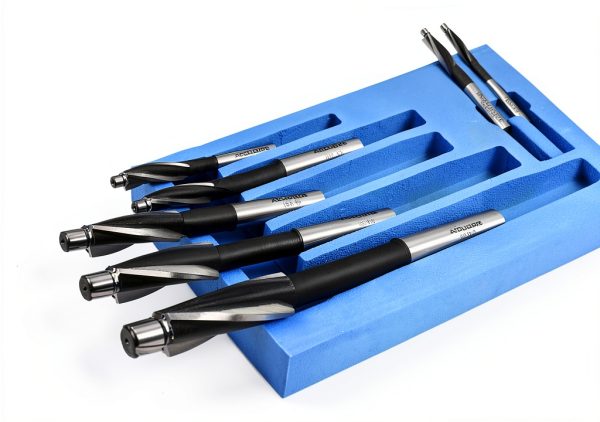 Accusize 7Pc Metric Hss Counterbore Set, 3 Flute Straight Shank for-3
