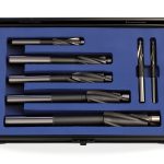 SHARS M3-M12 7-Piece HSS Solid Cap Screw Counterbore Set 3-Flute-0