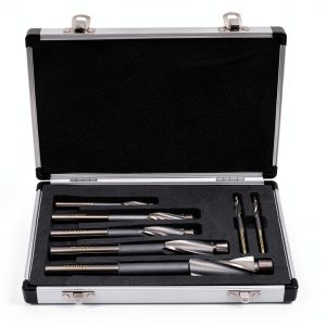 Accusize Tools Counterbore Set 14 Pc HSS Premium Straight Shank-0